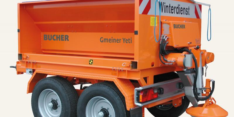 Unit mounted on trailer chassis