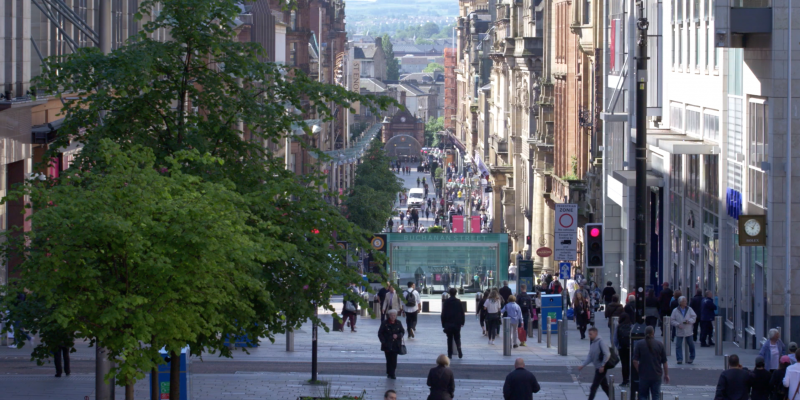 People in the street