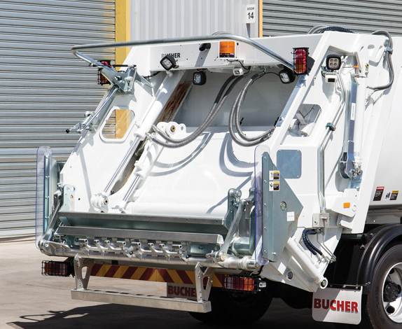 UrBin Rear Loader - Rear loaders | Bucher Municipal | Australia