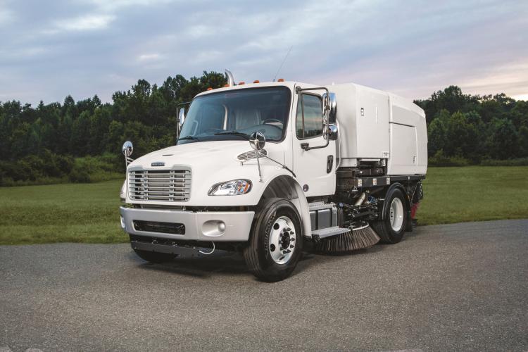 MaxPowa E35m - Truck Bucher | Municipal sweepers States United mounted 
