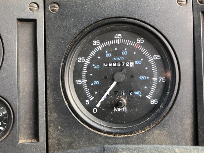 Odometer City of Hickory Johnston VT650 street sweeper