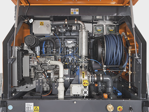 Bucher Briner_liquid sprayer_Technical compartment