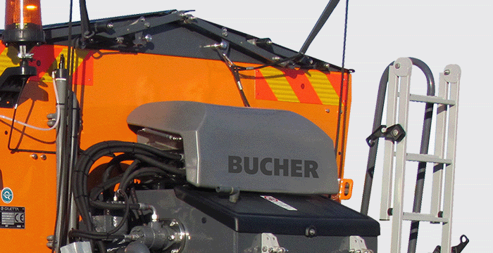 Bucher UniQa_salt spreader_Technical compartment