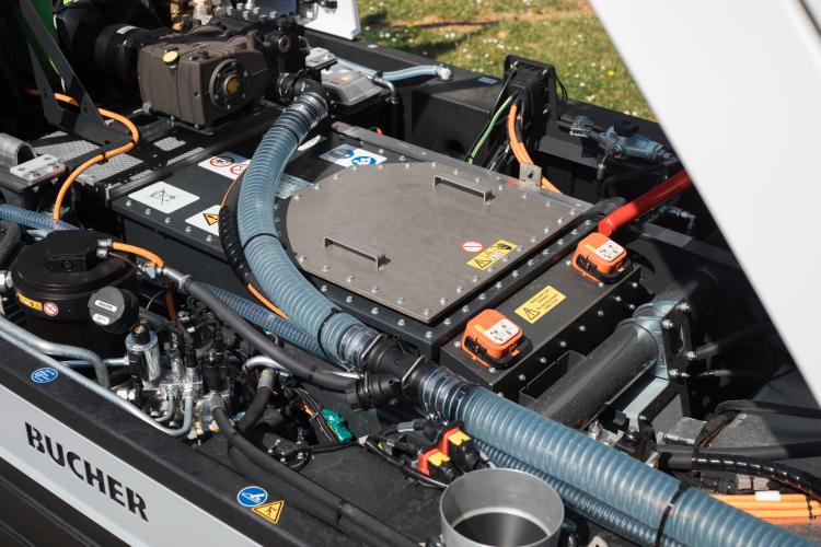 Bucher CityCat WR50e battery