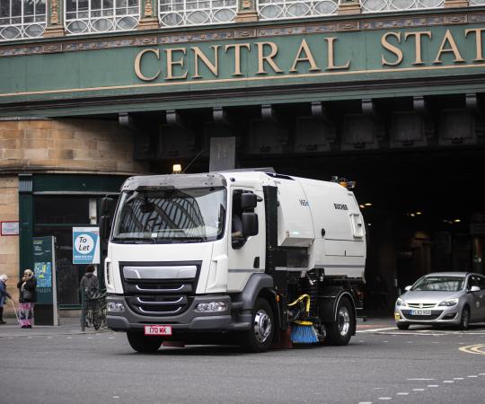 Pedestrian Area Cleaning | Bucher Municipal | United States